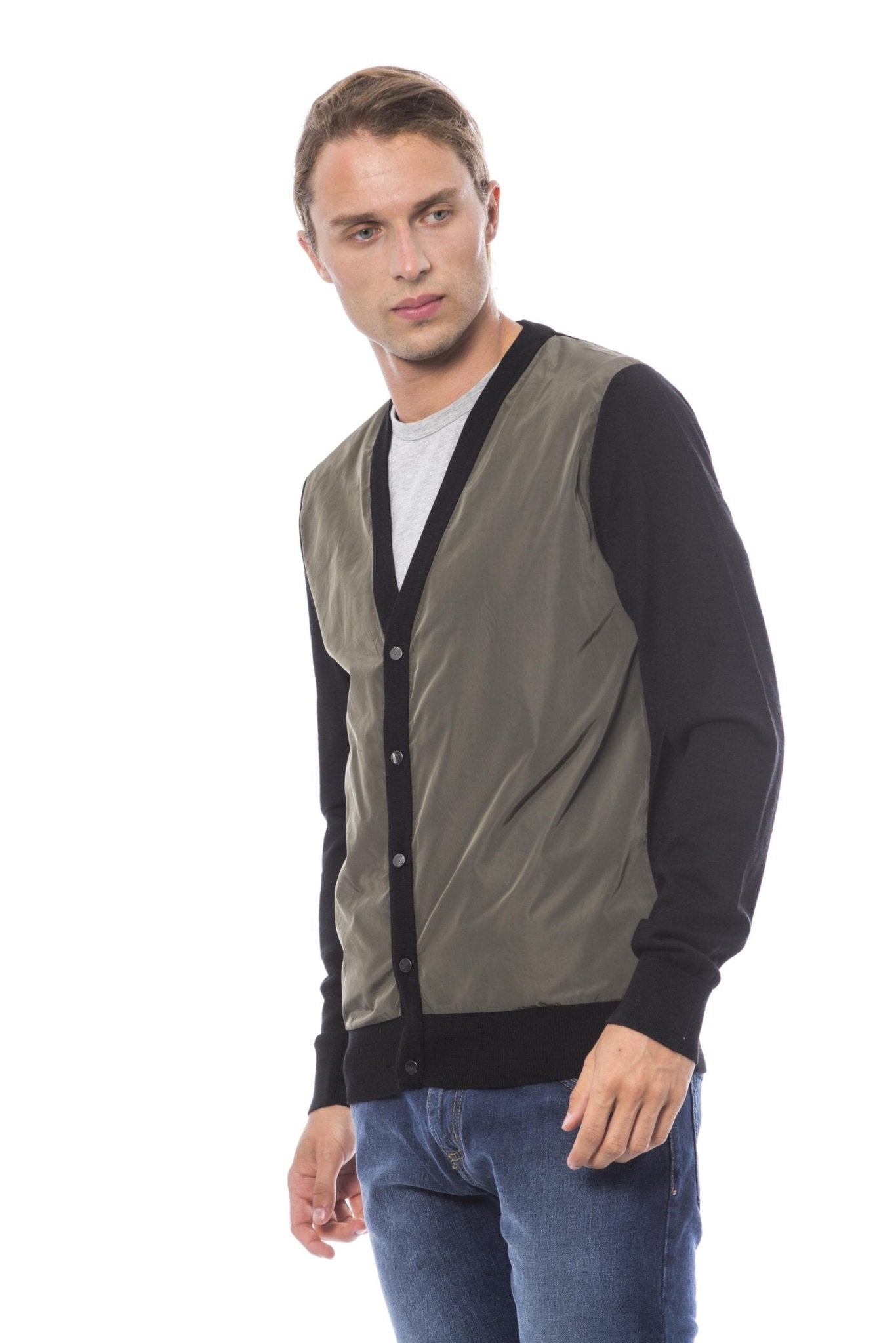 Verri Multicolor Wool Cardigan - Fizigo